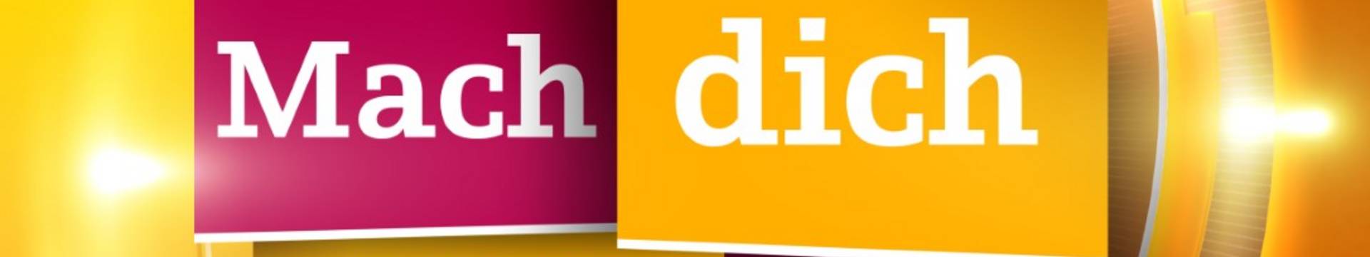 logo machdichran a3 print mittel