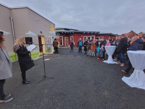 einweihung erweiterungsbau grundschule großlehna