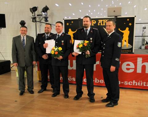 Jubilar 10 Jahre Feuerwehr (Mittel)