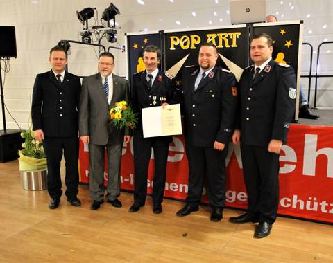 Jubilar 40 Jahre Feuerwehr (Mittel)