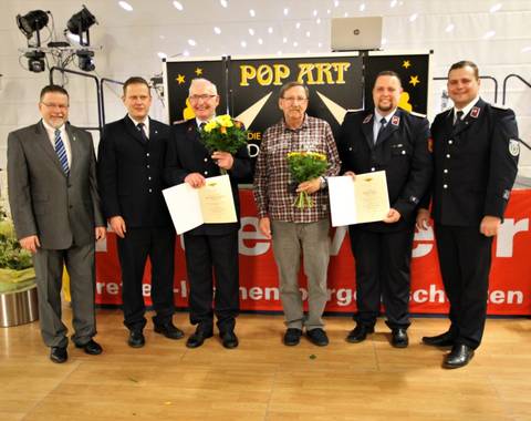 Jubilar 50 Jahre Feuerwehr (Mittel)