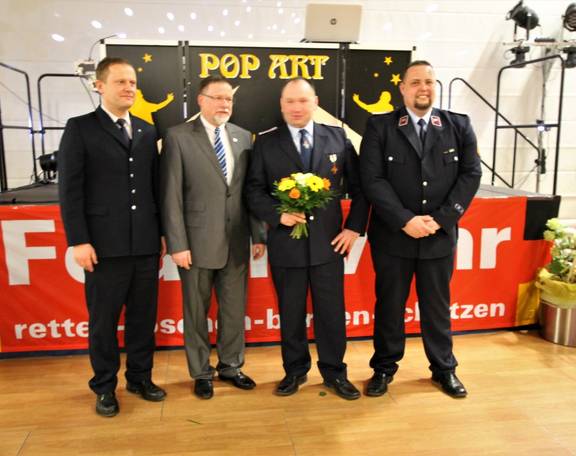 Jubilar 25 Jahre Feuerwehr (Mittel)