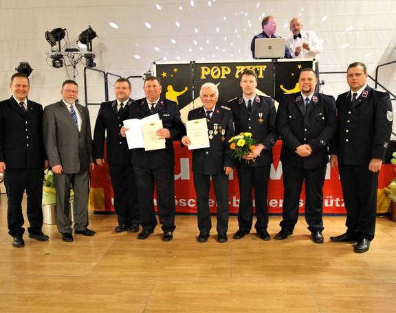 Jubilar 60 Jahre Feuerwehr (Mittel)